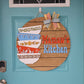Personalized Vintage Pyrex Door Hanger