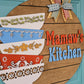 Personalized Vintage Pyrex Door Hanger
