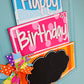 Happy Birthday Door Hanger