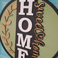 Home Sweet Home Vertical Door Hanger