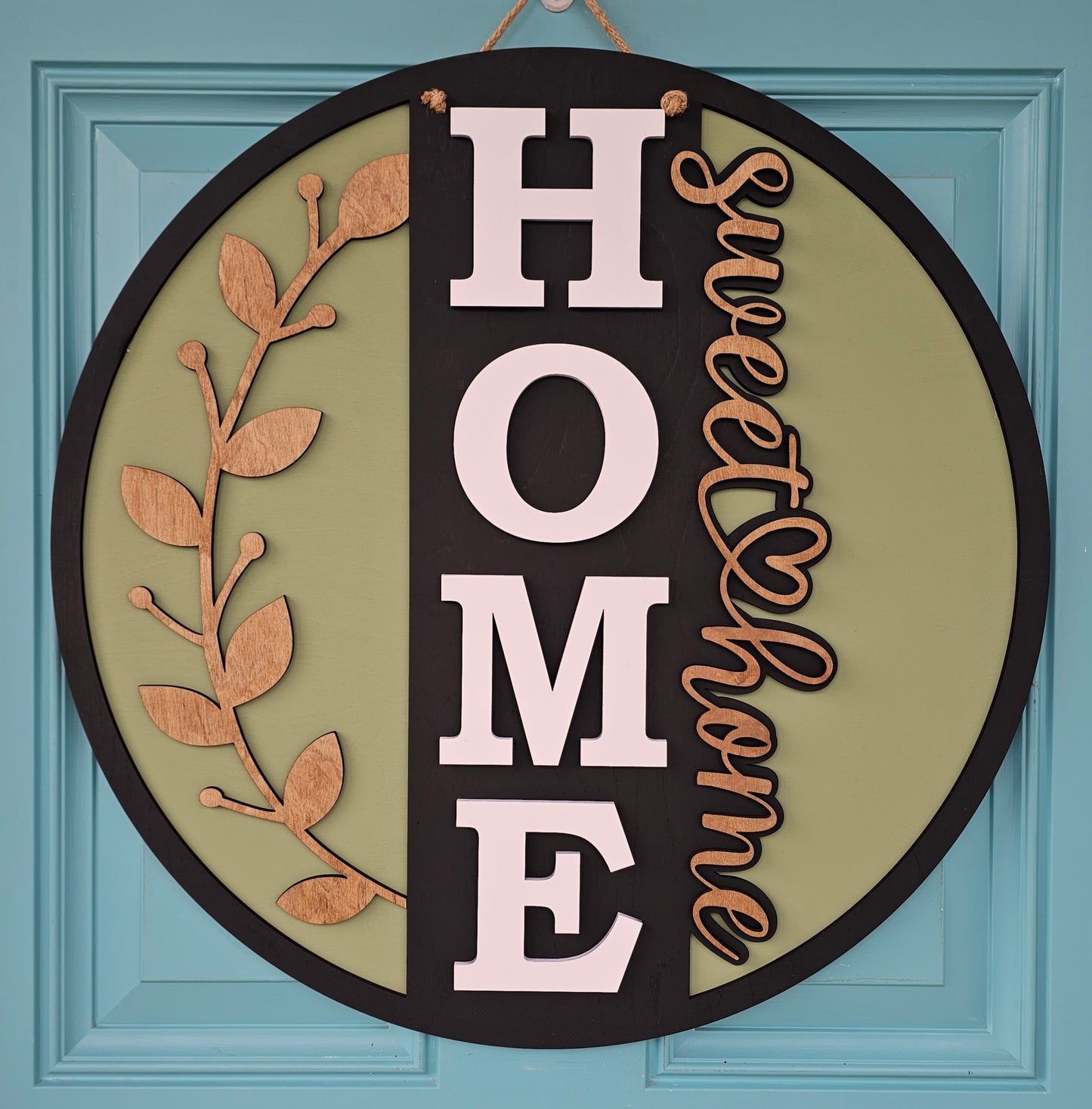 Home Sweet Home Vertical Door Hanger