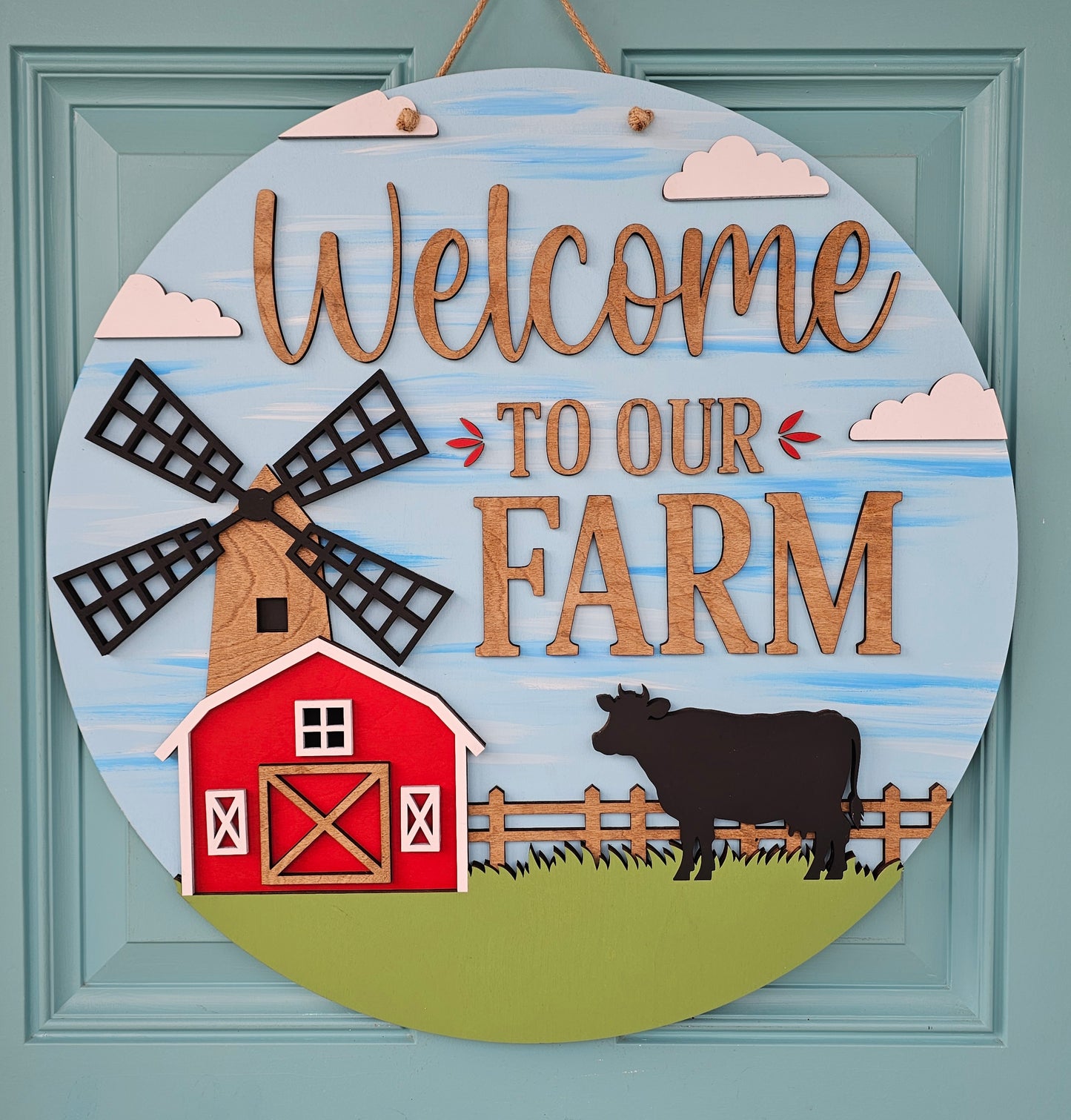 Welcome to our Farm Door Hanger