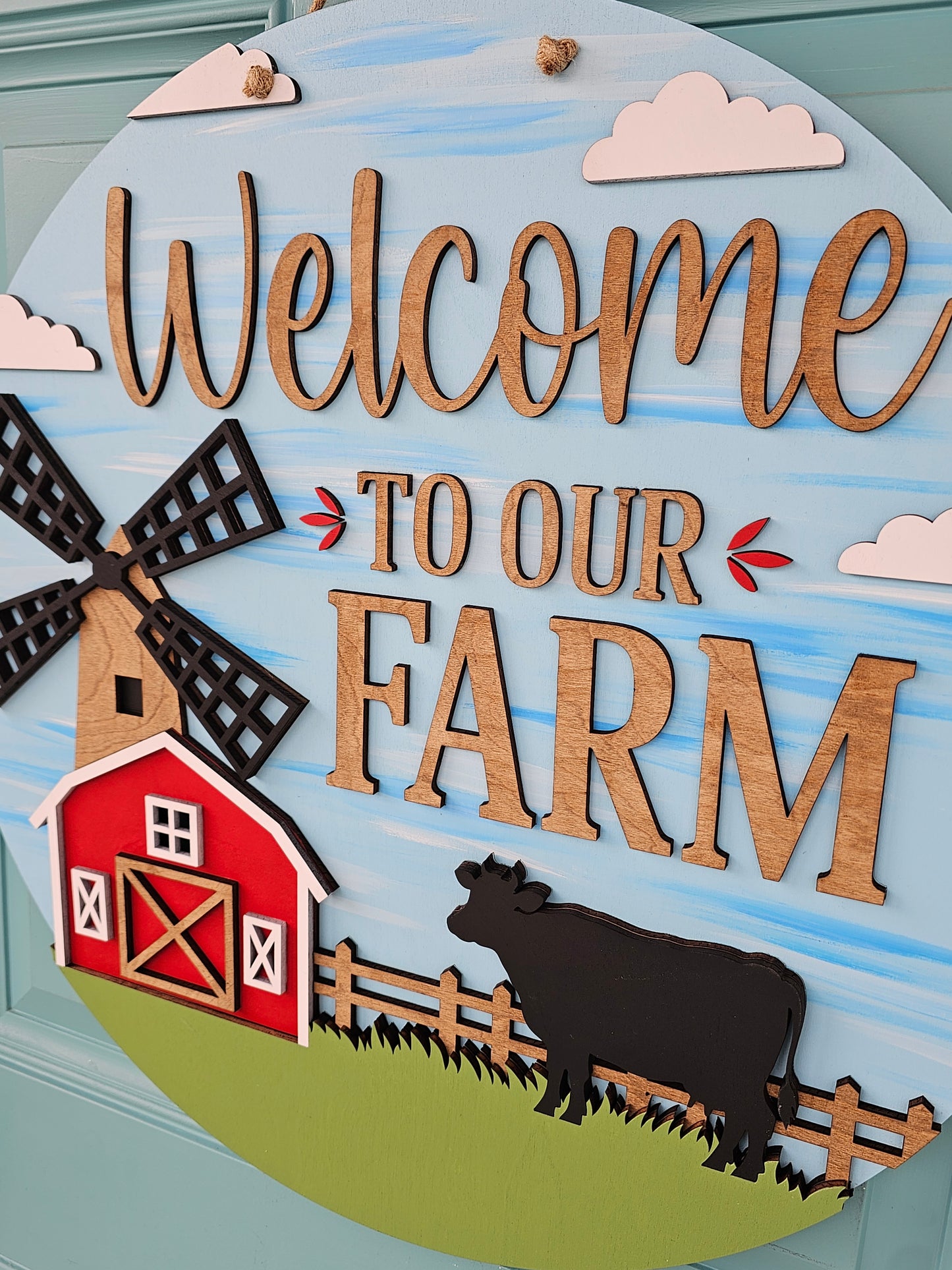 Welcome to our Farm Door Hanger