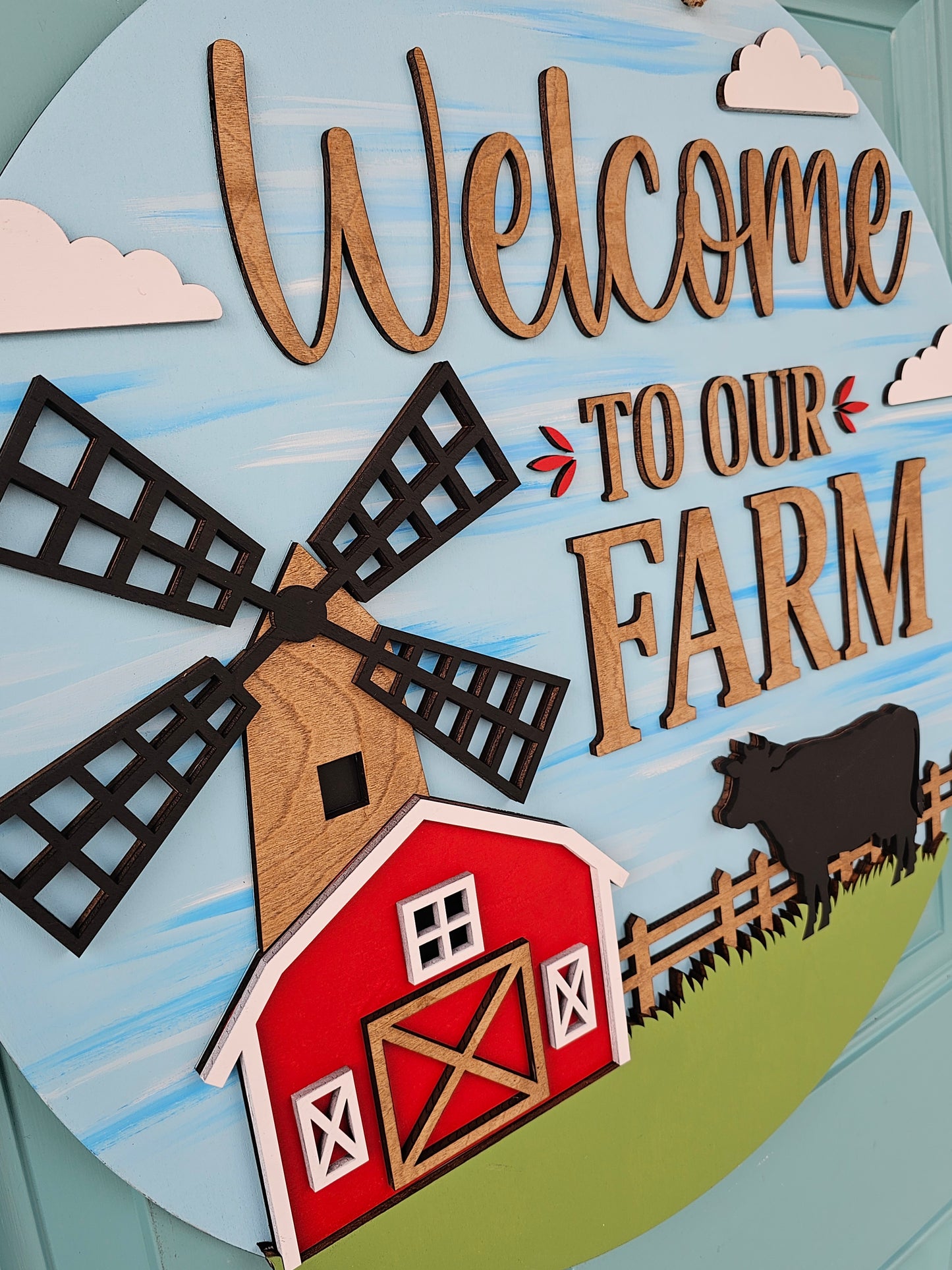 Welcome to our Farm Door Hanger