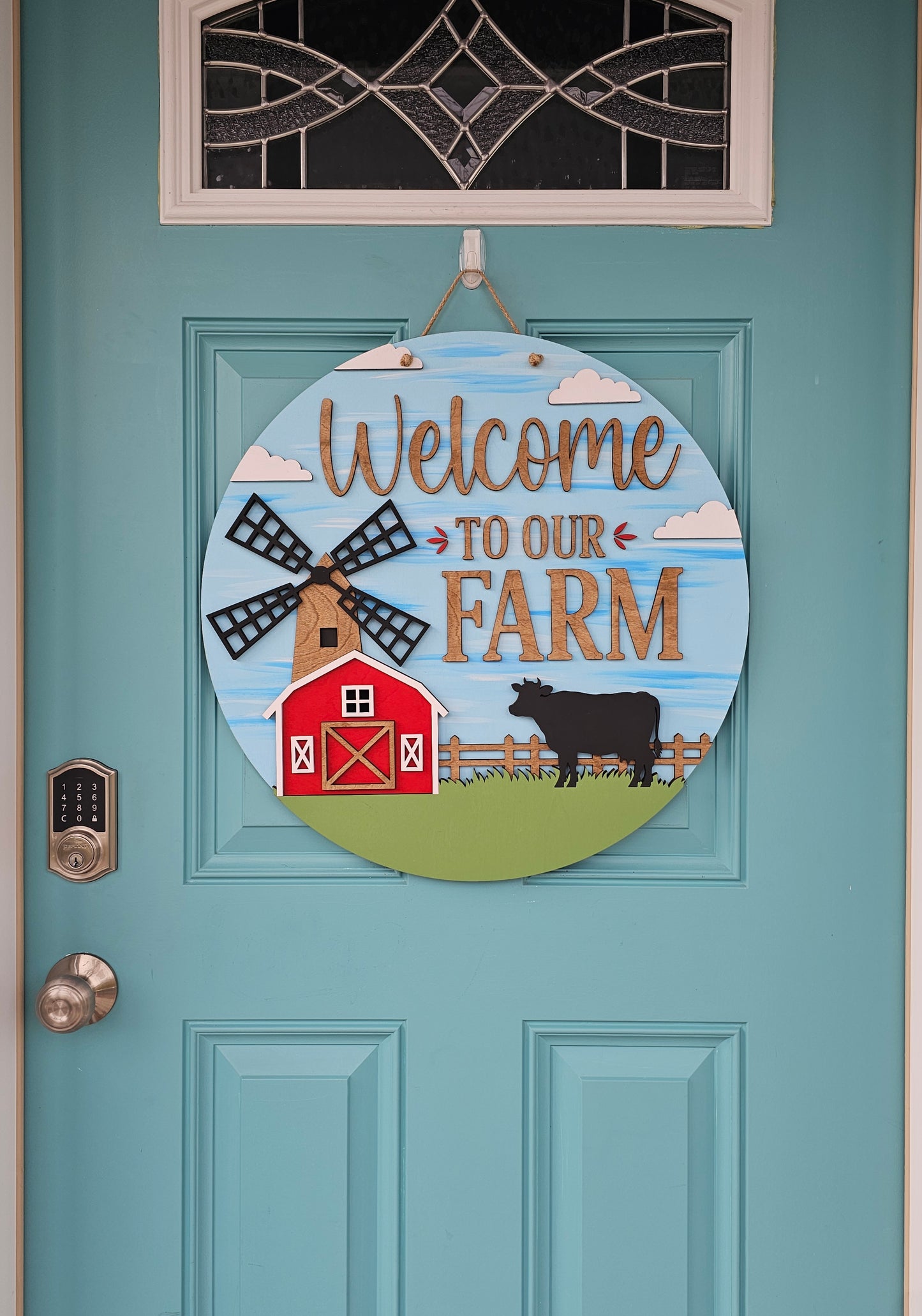 Welcome to our Farm Door Hanger