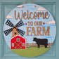 Welcome to our Farm Door Hanger