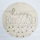 Happy Easter Rainbow Eggs Door Hanger