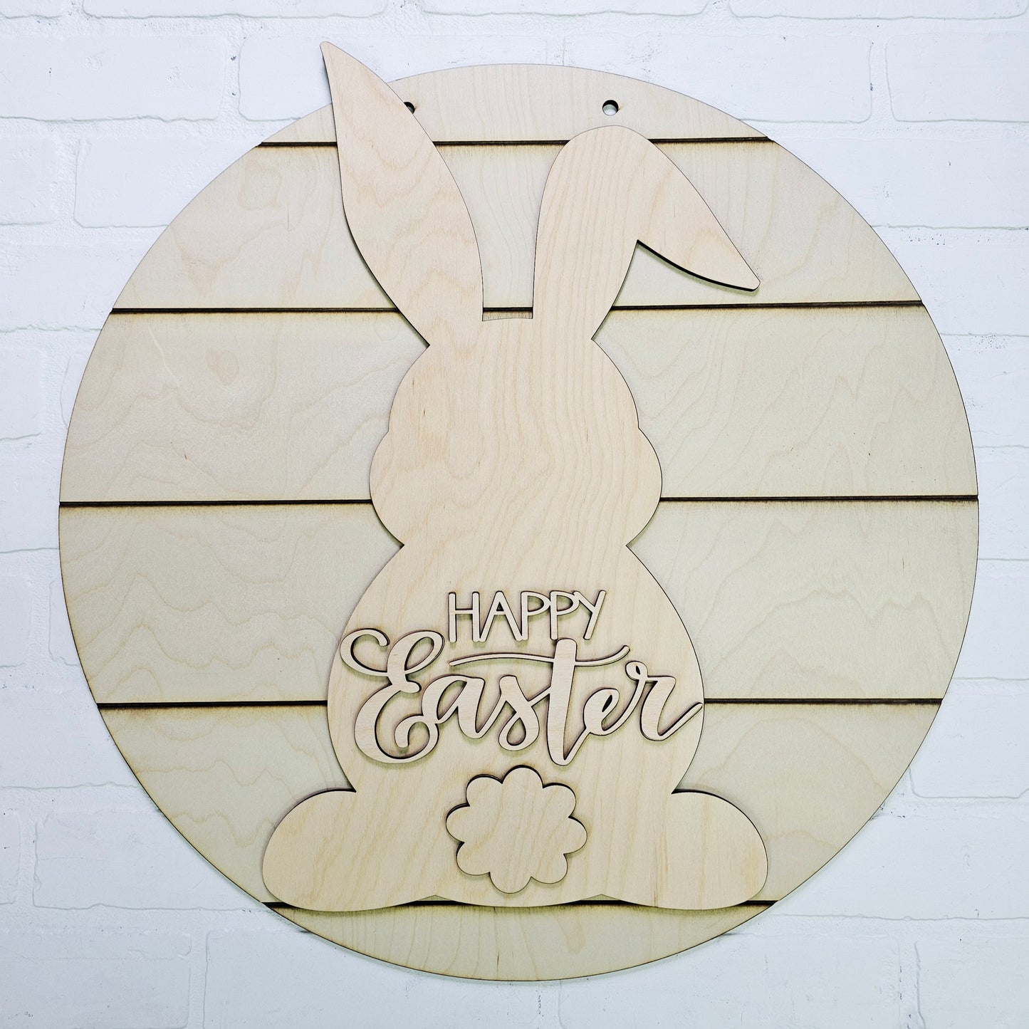 Bunny Shiplap Door Hanger