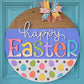 Happy Easter Rainbow Eggs Door Hanger