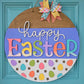 Happy Easter Rainbow Eggs Door Hanger
