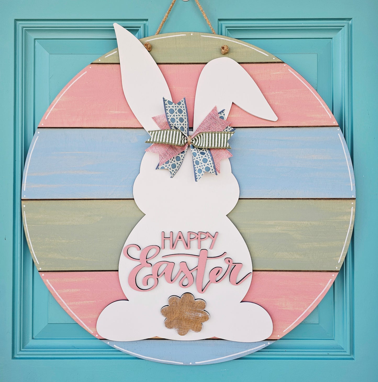 Bunny Shiplap Door Hanger