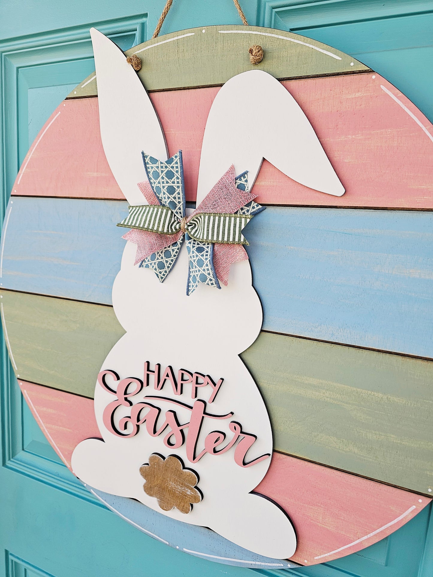 Bunny Shiplap Door Hanger