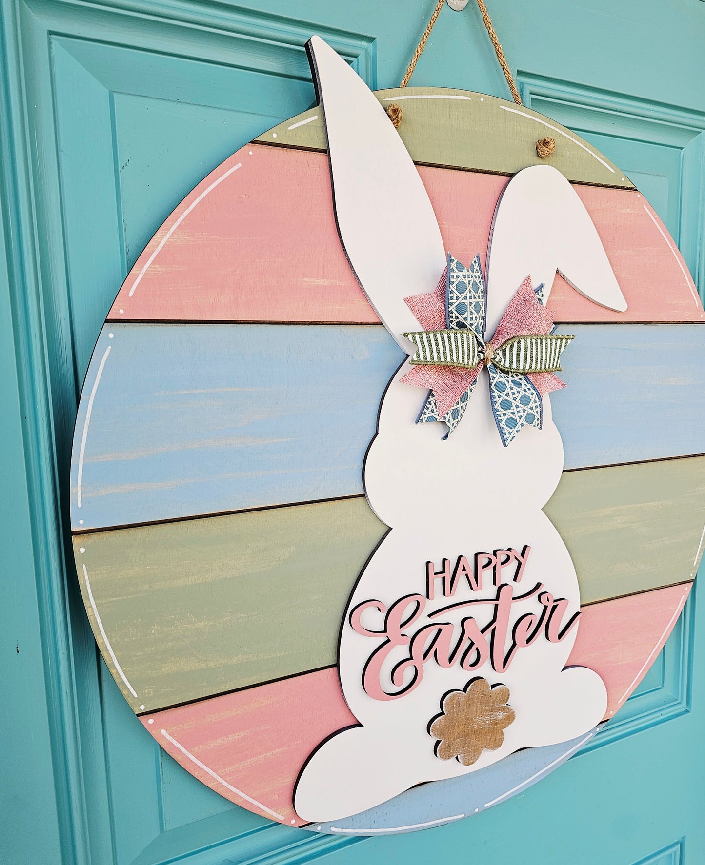 Bunny Shiplap Door Hanger