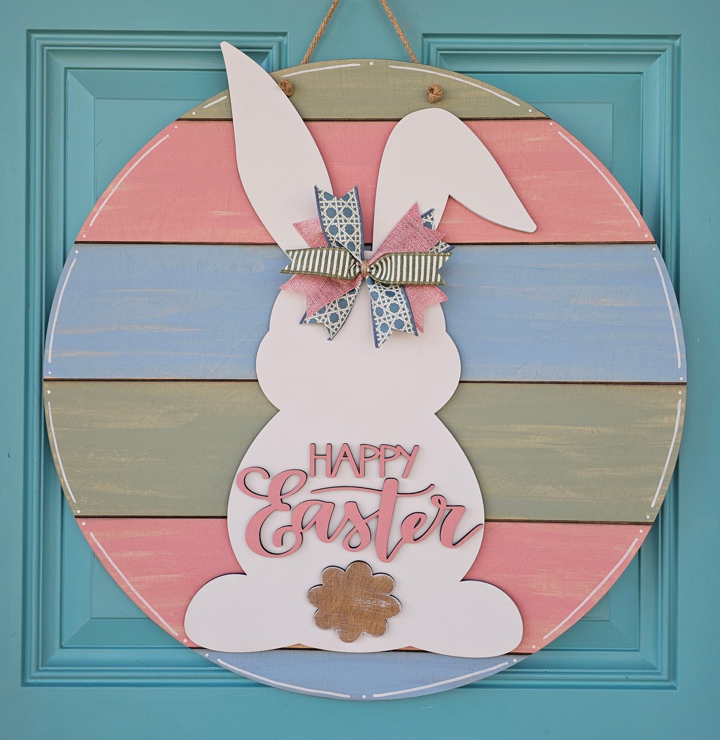 Bunny Shiplap Door Hanger