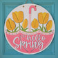 Oh Hello Spring Umbrella Door Hanger