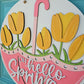 Oh Hello Spring Umbrella Door Hanger