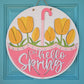 Oh Hello Spring Umbrella Door Hanger