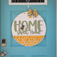 Home Sweet Home Honeycomb Bee Door Hanger