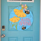 Hello Spring Bee Flower Door Hanger