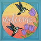 Hummingbird Door Hanger