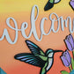 Hummingbird Door Hanger