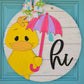 Spring Duck Door Hanger