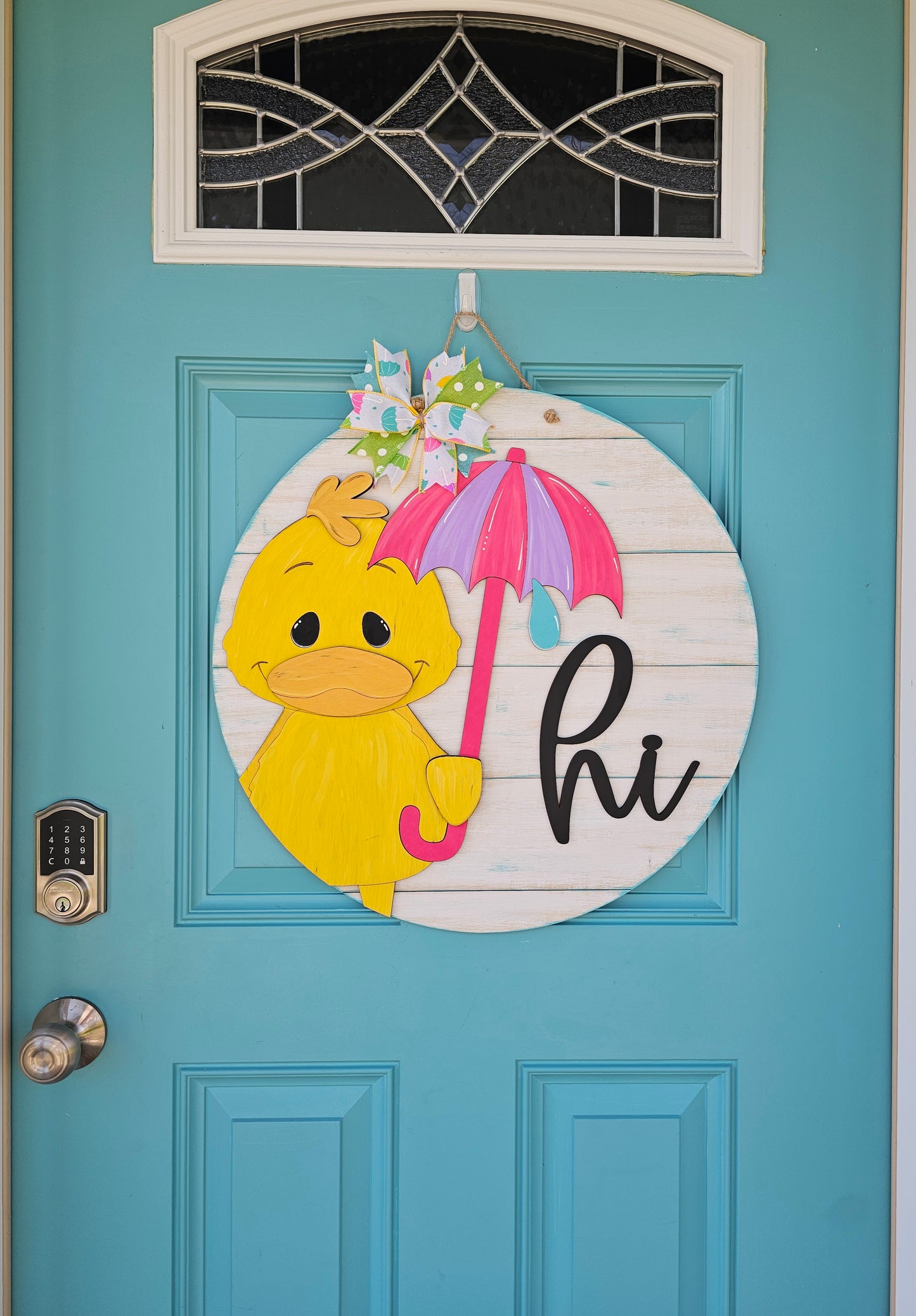 Spring Duck Door Hanger