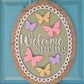 Butterfly Oval Door Hanger