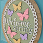 Butterfly Oval Door Hanger