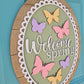 Butterfly Oval Door Hanger