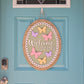 Butterfly Oval Door Hanger