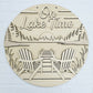 On Lake Time Door Hanger