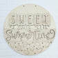 Sweet Summertime Popsicles Door Hanger