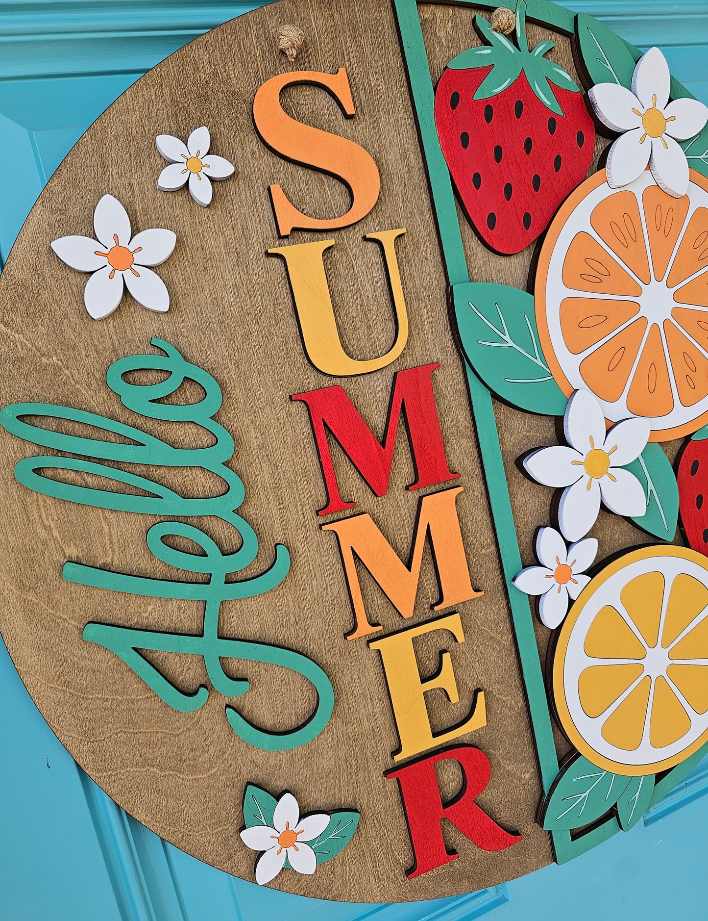 Summer Fruit Door Hanger
