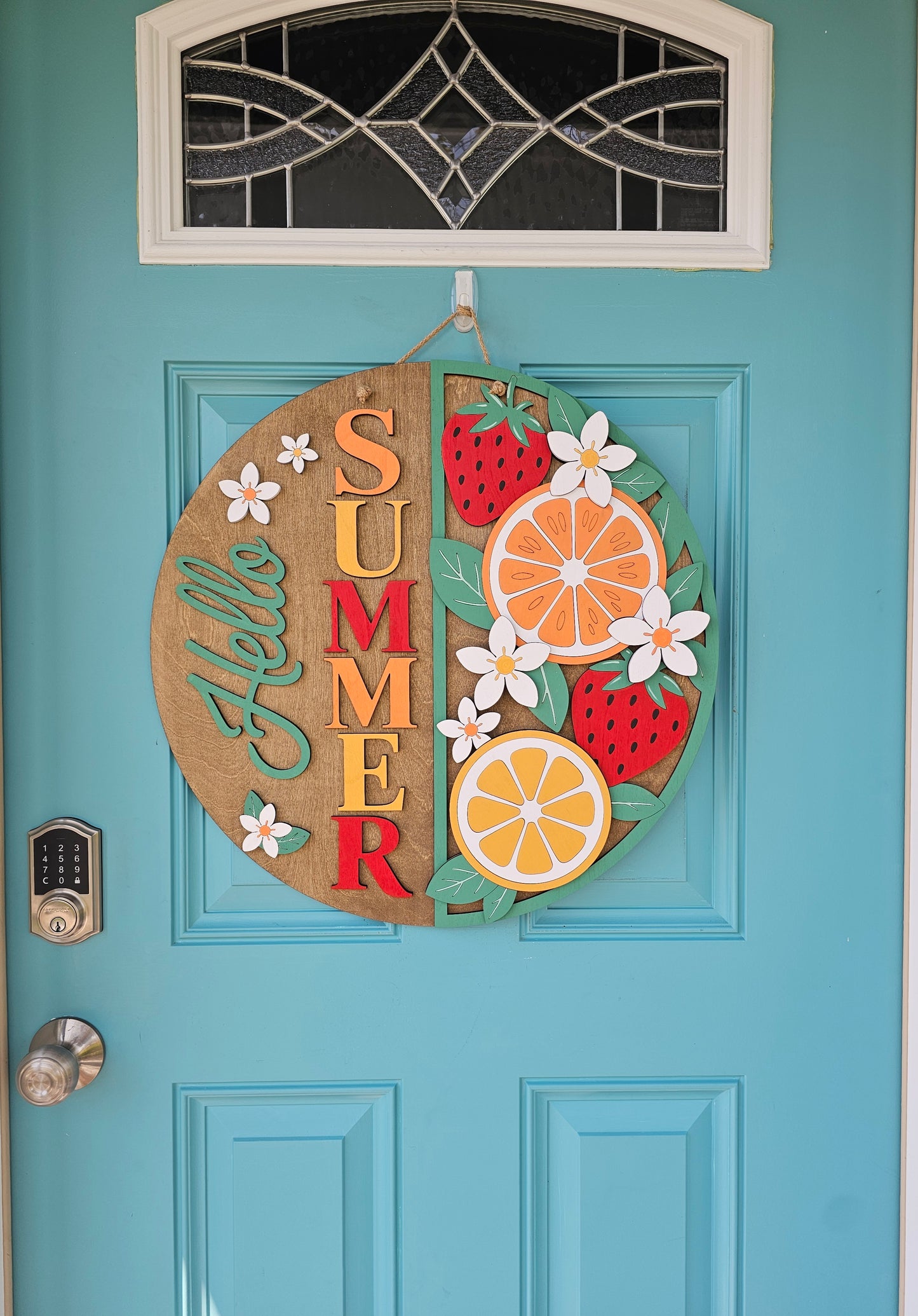 Summer Fruit Door Hanger