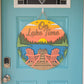 On Lake Time Door Hanger