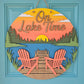On Lake Time Door Hanger