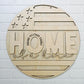 Home of a Hero-Proud Military Family Door Hanger