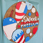 Sweet Freedom Snow Cone Door Hanger