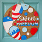 Sweet Freedom Snow Cone Door Hanger