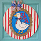 Patriotic Goose Door Hanger