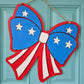 Patriotic Bow Door Hanger