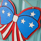 Patriotic Bow Door Hanger