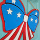 Patriotic Bow Door Hanger