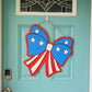 Patriotic Bow Door Hanger