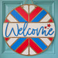 Patriotic Arrow Door Hanger