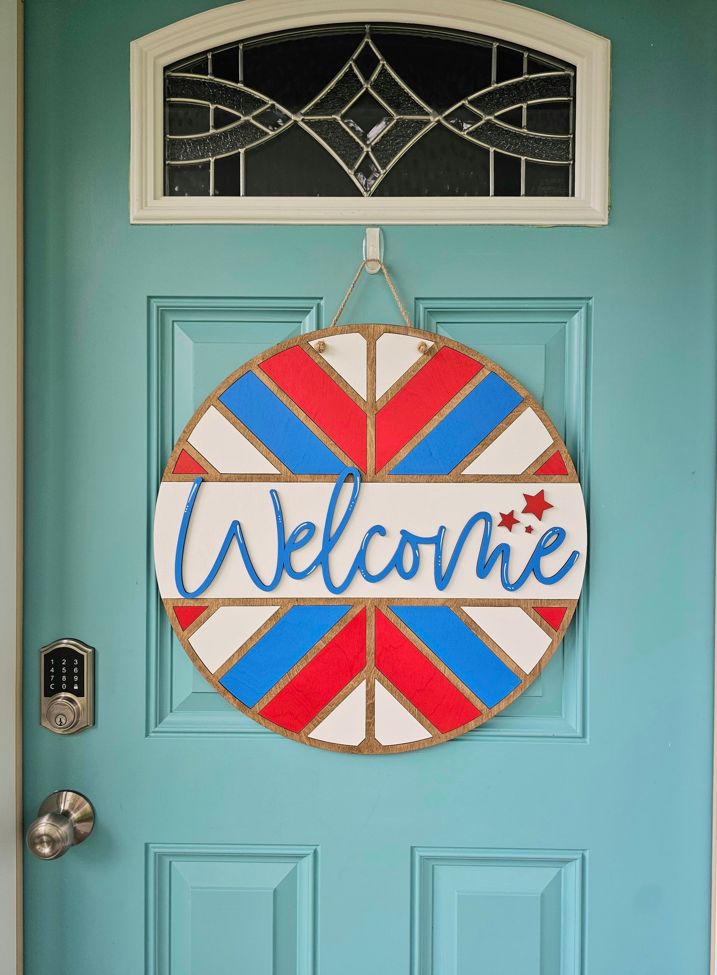Patriotic Arrow Door Hanger