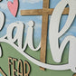 Faith Over Fear Door Hanger