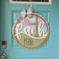 Faith Over Fear Door Hanger