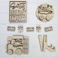 Christmas Train Tiered Tray Set